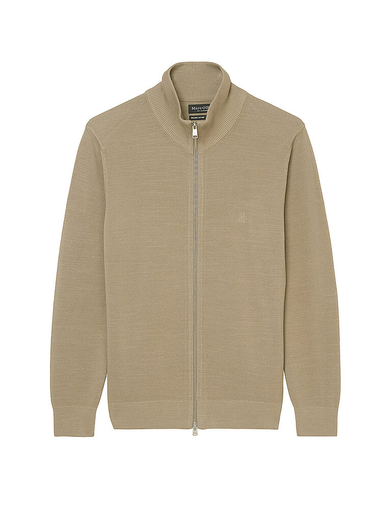 MARC O'POLO Strickjacke hellbraun | L von Marc O'Polo