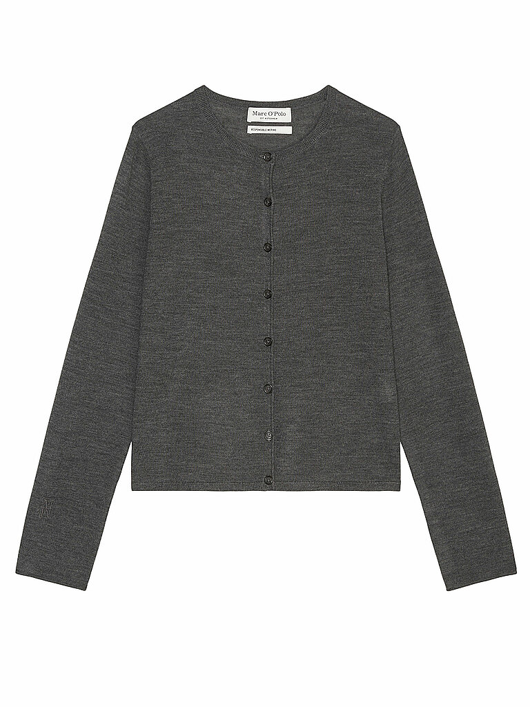 MARC O'POLO Strickjacke  grau | L von Marc O'Polo