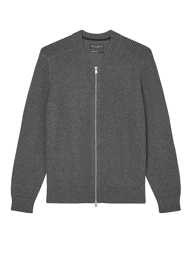 MARC O'POLO Strickjacke grau | L von Marc O'Polo