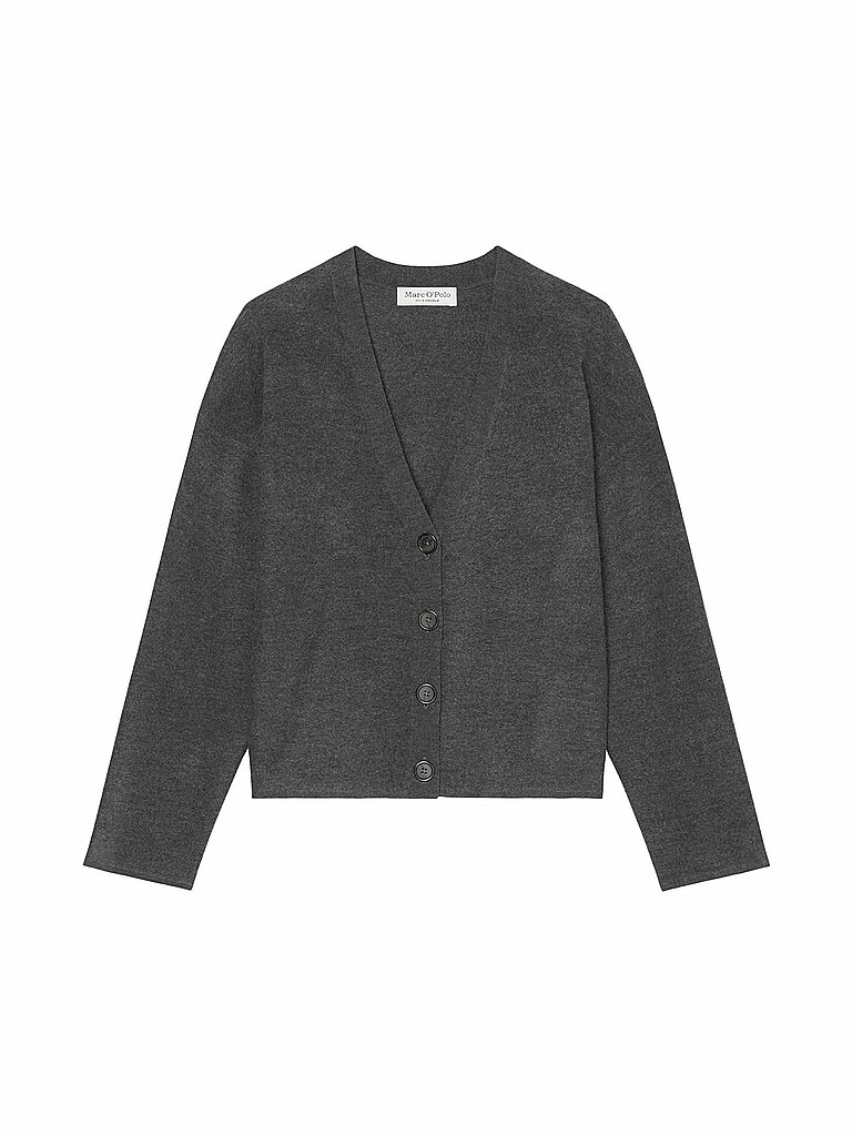 MARC O'POLO Strickjacke grau | M von Marc O'Polo