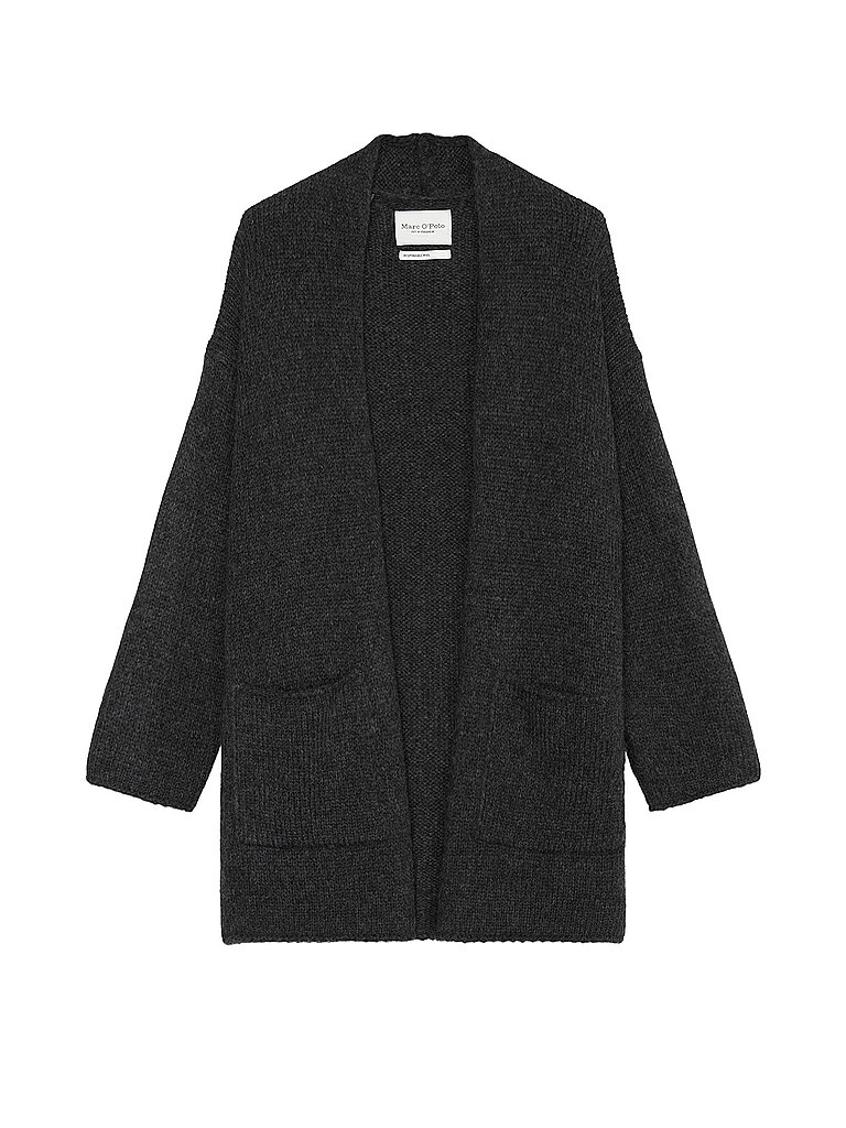 MARC O'POLO Strickjacke  grau | M von Marc O'Polo