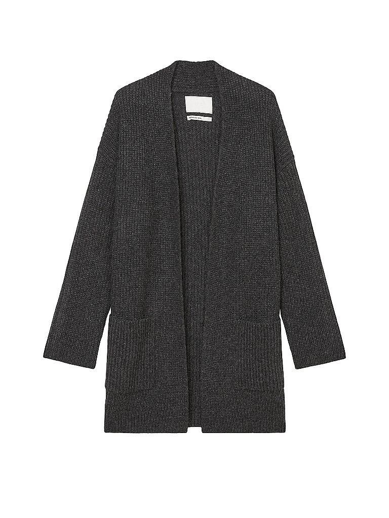 MARC O'POLO Strickjacke grau | S von Marc O'Polo