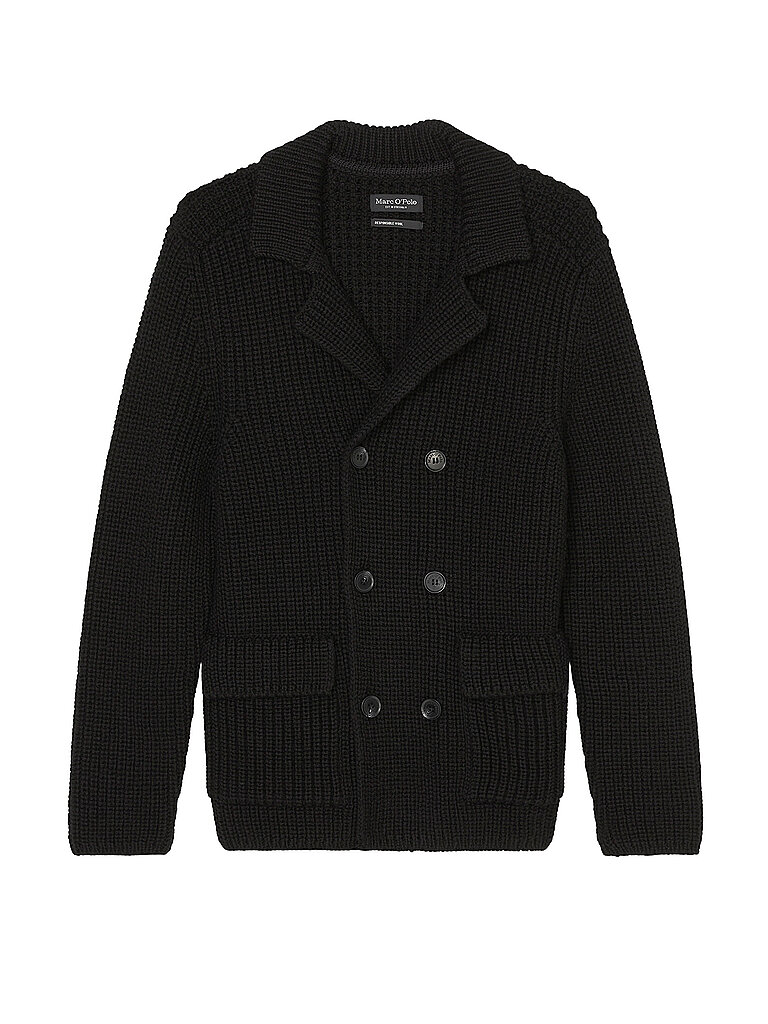 MARC O'POLO Strickjacke schwarz | L von Marc O'Polo