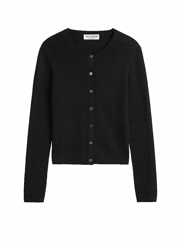 MARC O'POLO Strickjacke schwarz | L von Marc O'Polo