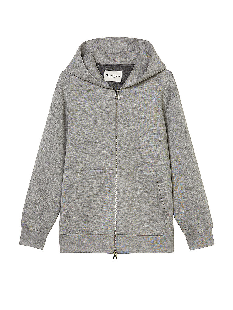 MARC O'POLO Sweatjacke grau | XS von Marc O'Polo