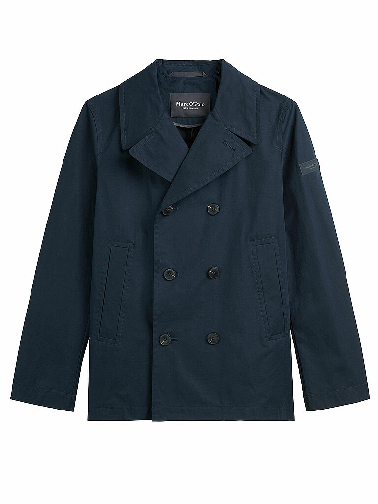 MARC O'POLO Trenchcoat  dunkelblau | L von Marc O'Polo