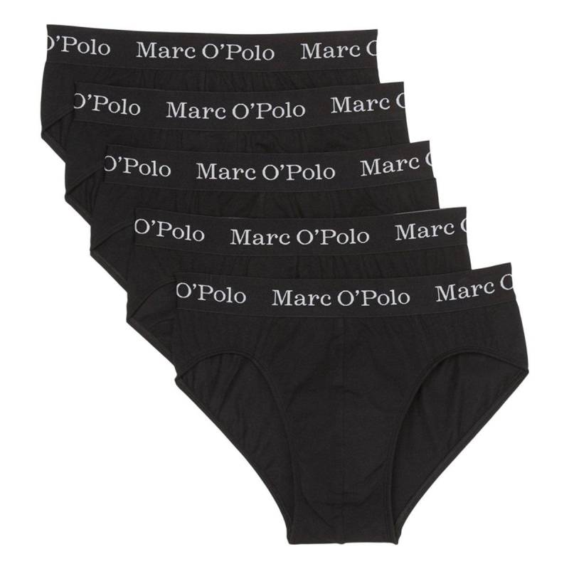 3er Pack Elements Organic Cotton - Retro Short Pant Herren Schwarz M von Marc O'Polo