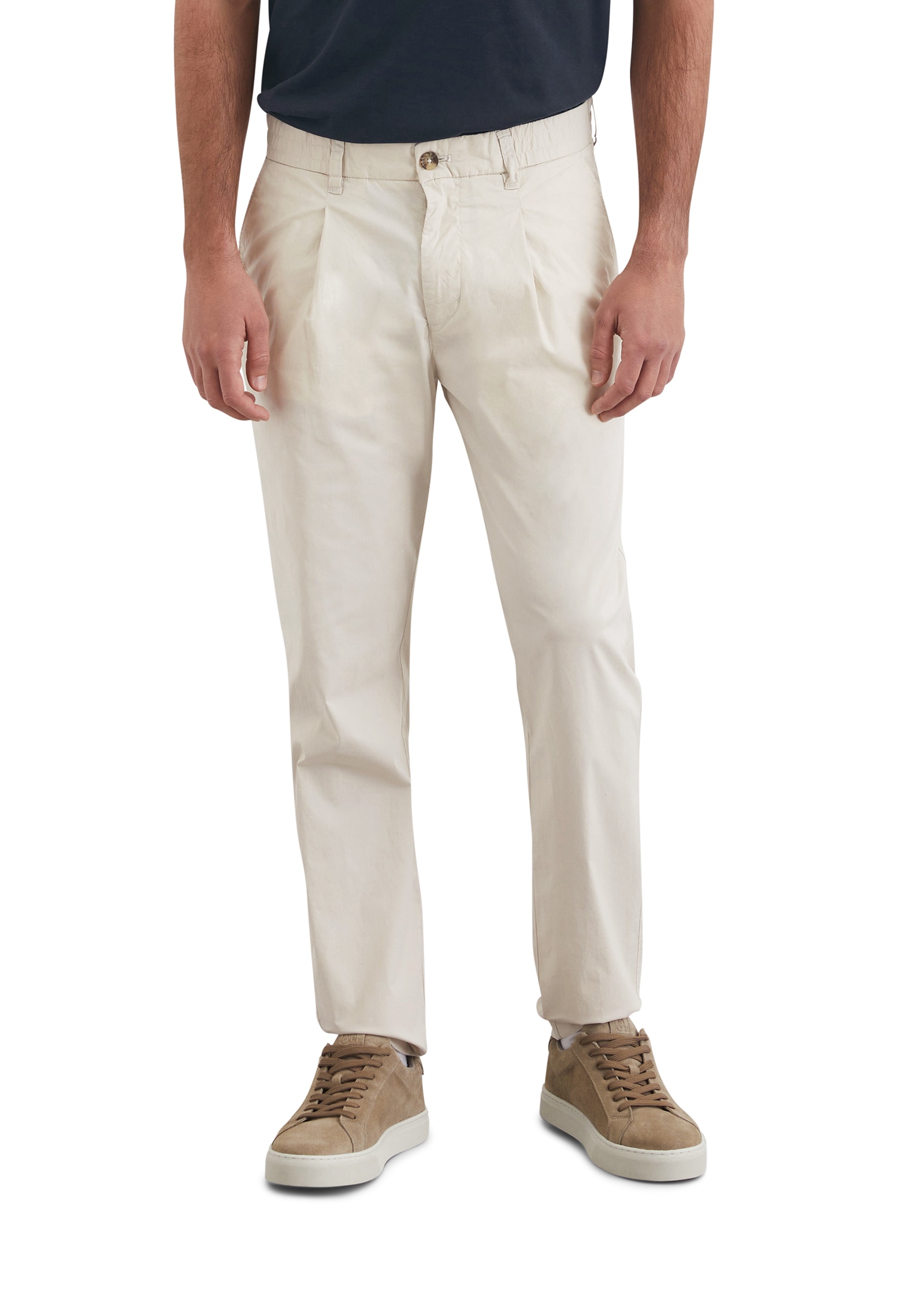 Marc O'Polo 5-Pocket-Hose, Hose Model Morot jogger pleats Marc O'Polo 5-Pocket-Hose, Hose Model Morot jogger pleats von Marc O'Polo