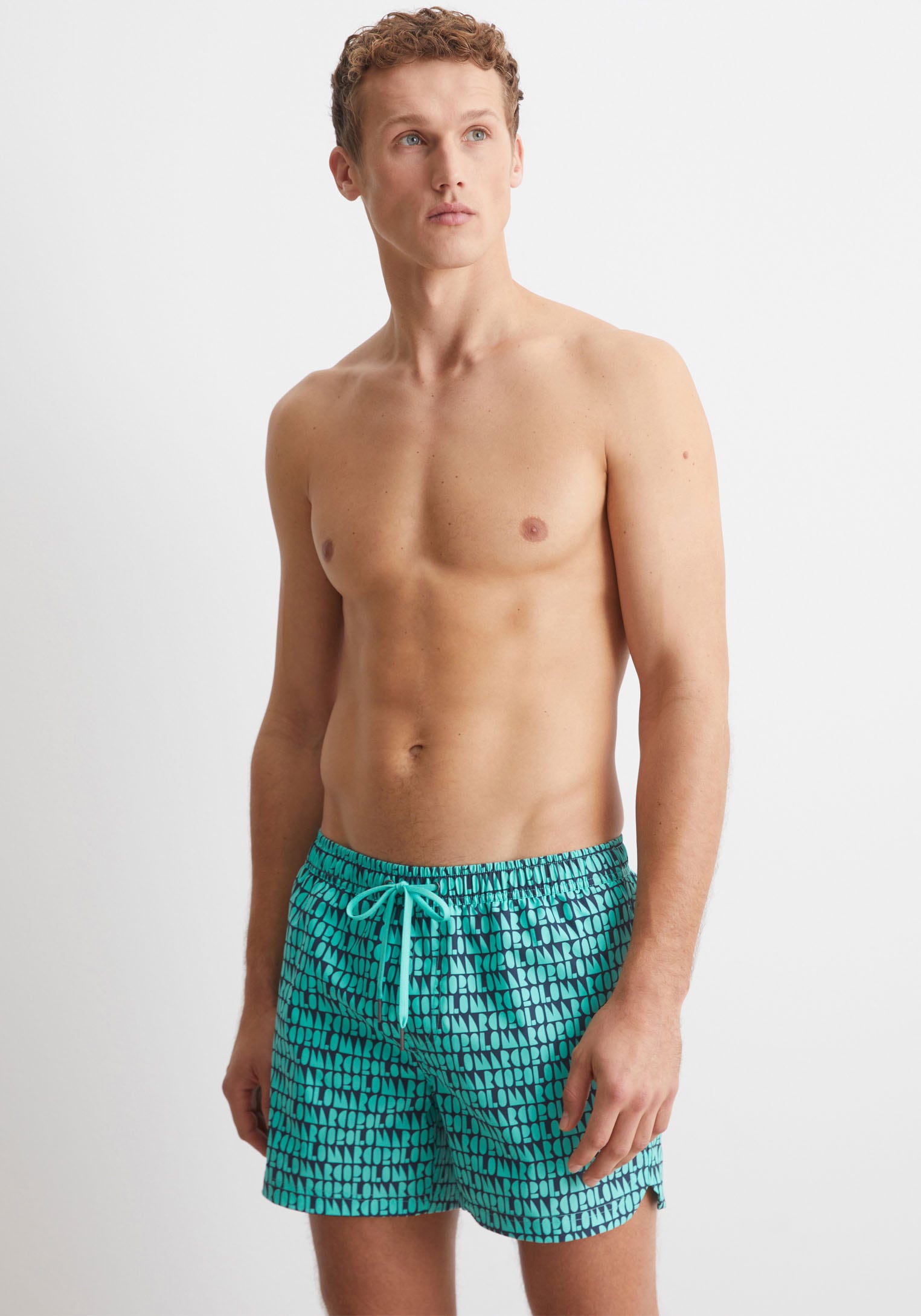 Marc O'Polo Badeshorts »Mini Geo Print«, mit trendigem Allover-Print von Marc O'Polo