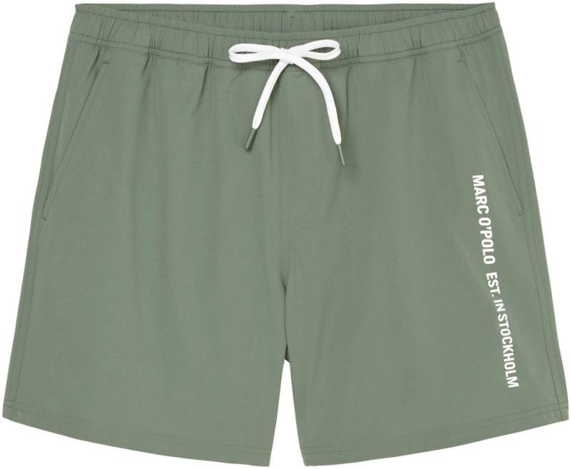 Marc O'Polo Badeshorts, mit seitlichen Taschen und Logoschriftzug von Marc O'Polo