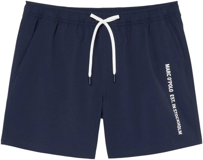 Marc O'Polo Badeshorts, mit seitlichen Taschen und Logoschriftzug von Marc O'Polo