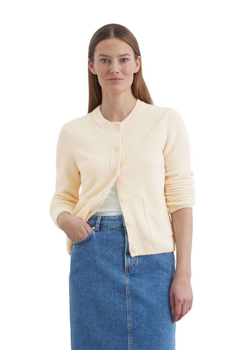 Marc O'Polo Cardigan, die Haptik: supersoft mit feiner Curly-Oberfläche von Marc O'Polo