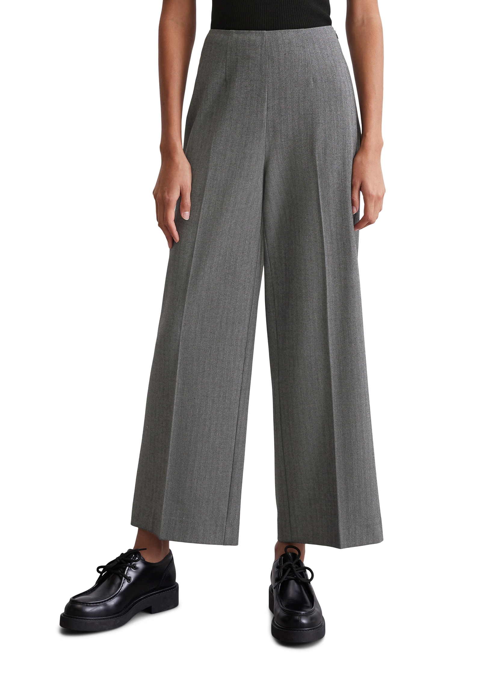 Marc O'Polo Culotte »culotte style«, mti angeschnittenem Bund, seitlicher Reissverschluss, EIngrifftaschen von Marc O'Polo