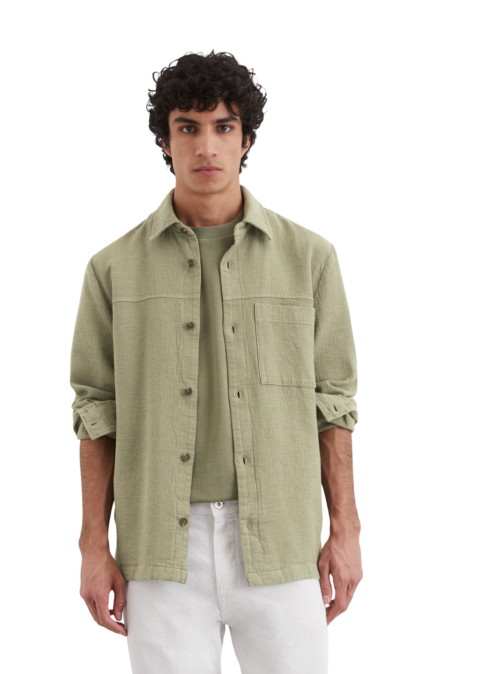 Marc O'Polo Hemdjacke, Lebendige Crinkle-Struktur Marc O'Polo Hemdjacke, Lebendige Crinkle-Struktur von Marc O'Polo