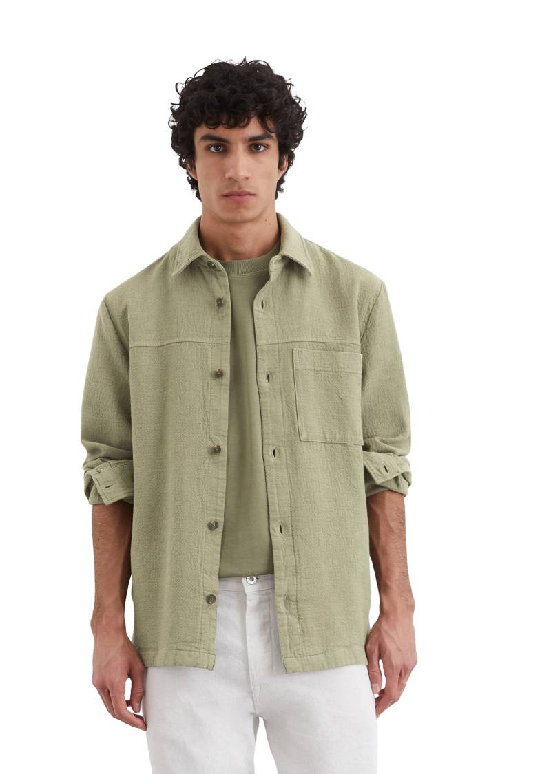 Marc O'Polo Hemdjacke, Lebendige Crinkle-Struktur von Marc O'Polo