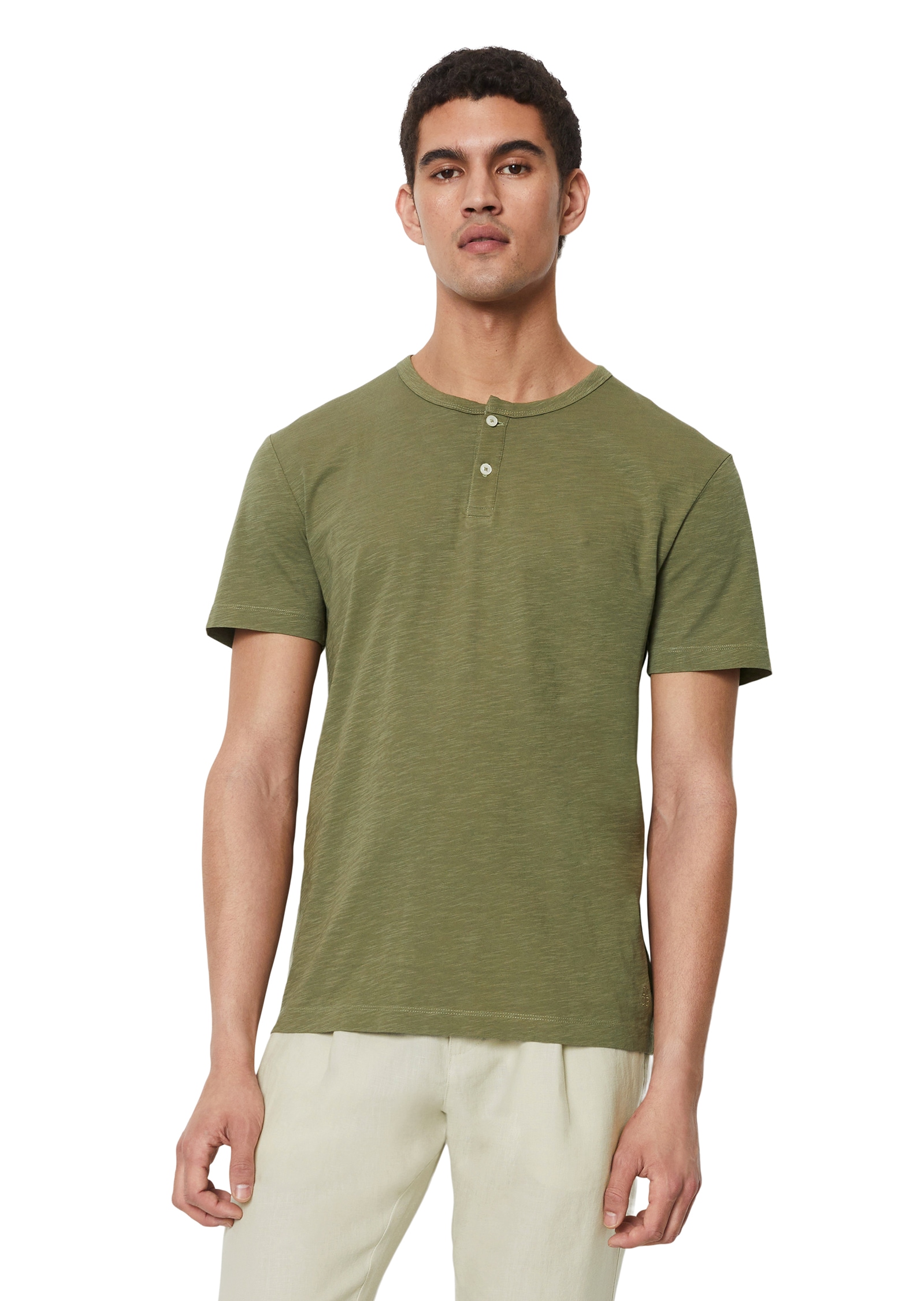 Marc O'Polo Henleyshirt, mit Knopfleiste vorne Marc O'Polo Henleyshirt, mit Knopfleiste vorne von Marc O'Polo