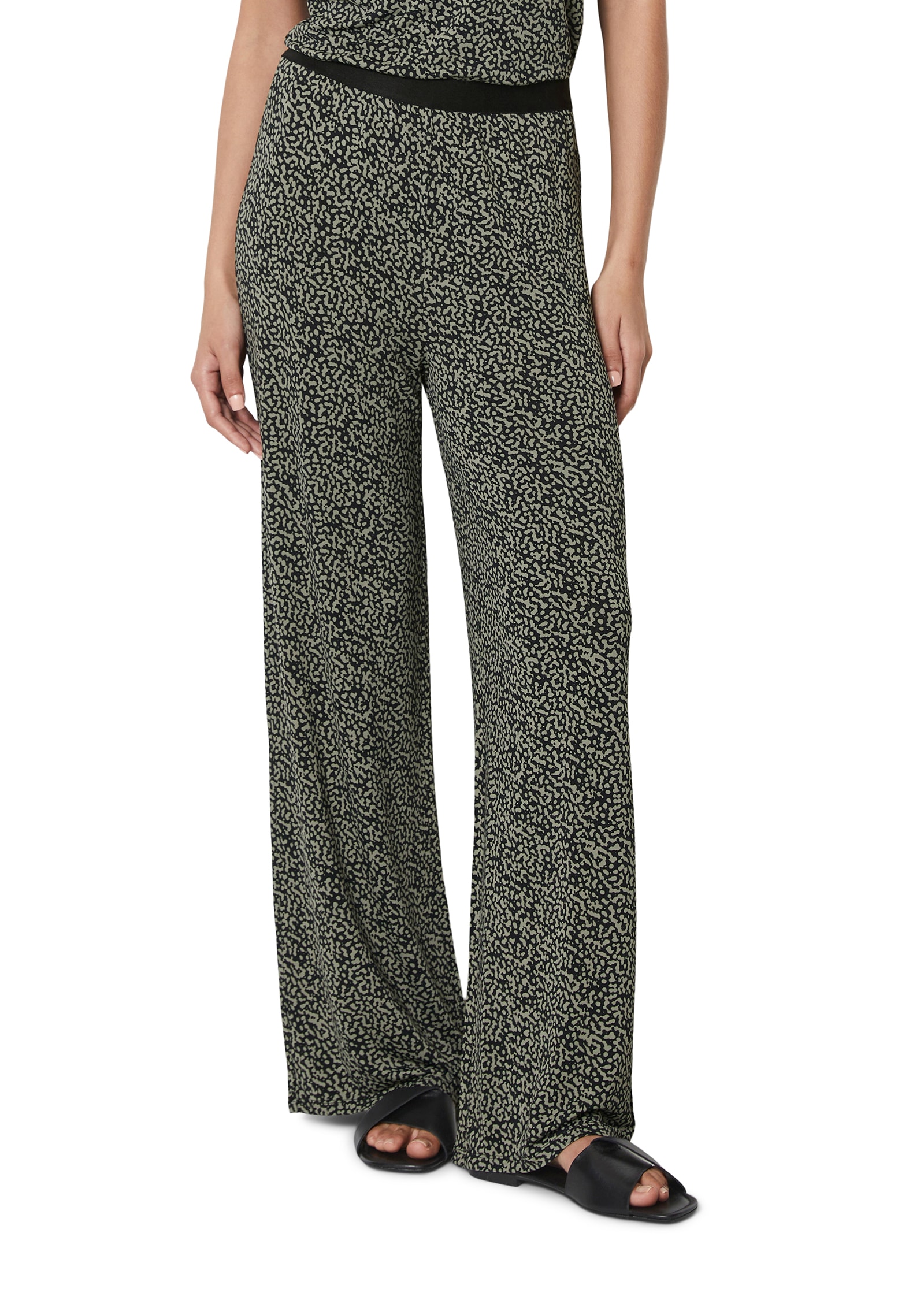 Marc O'Polo Jerseyhose »Mit Allover-Print«, elastischer Bund, modisch von Marc O'Polo