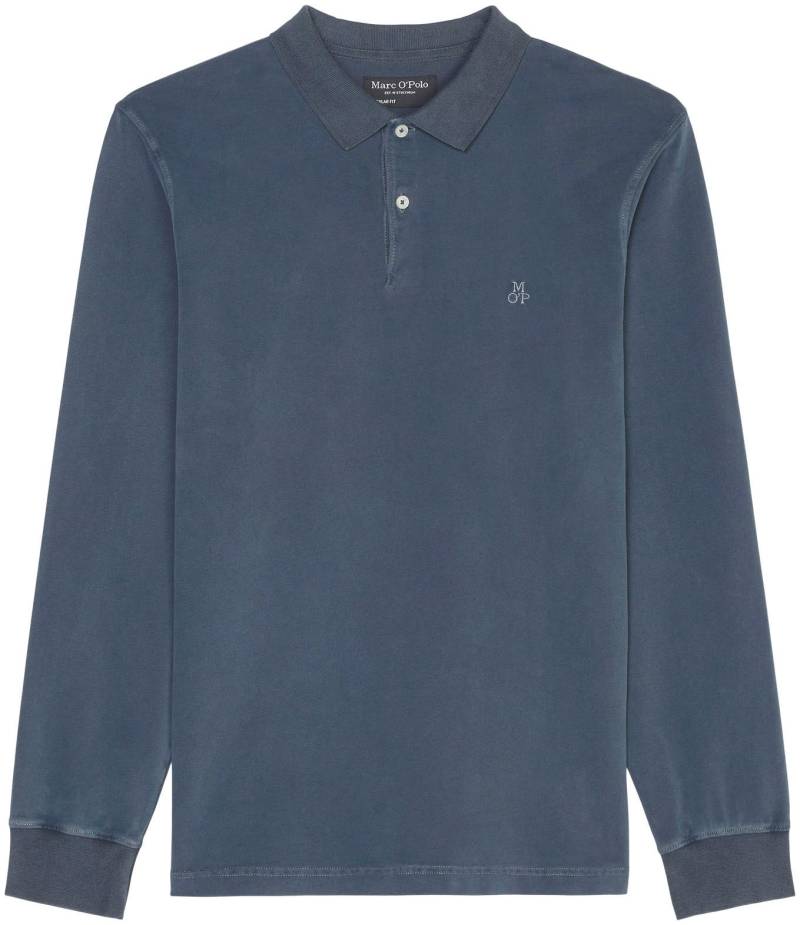 Marc O'Polo Langarm-Poloshirt, im Washed-Look von Marc O'Polo