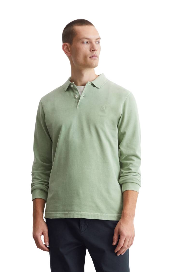 Marc O'Polo Langarm-Poloshirt, im Washed-Look von Marc O'Polo