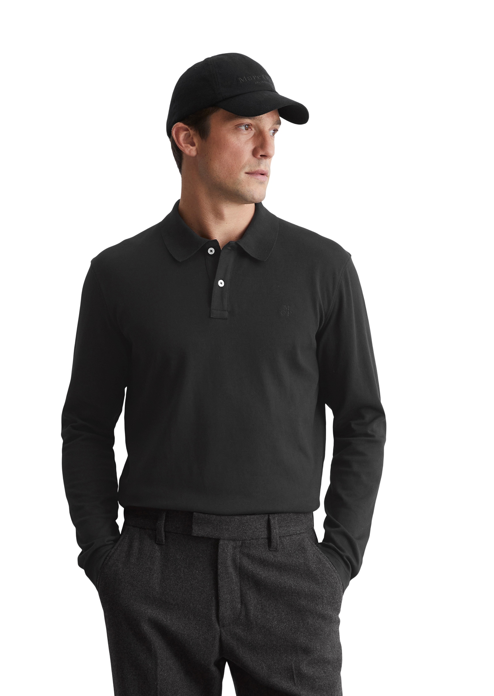 Marc O'Polo Langarm-Poloshirt von Marc O'Polo