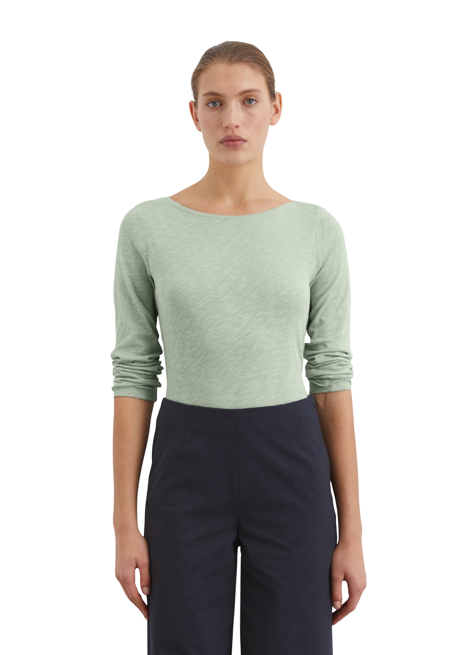 Marc O'Polo Langarmshirt, mit Flammgarn-Struktur Marc O'Polo Langarmshirt, mit Flammgarn-Struktur von Marc O'Polo