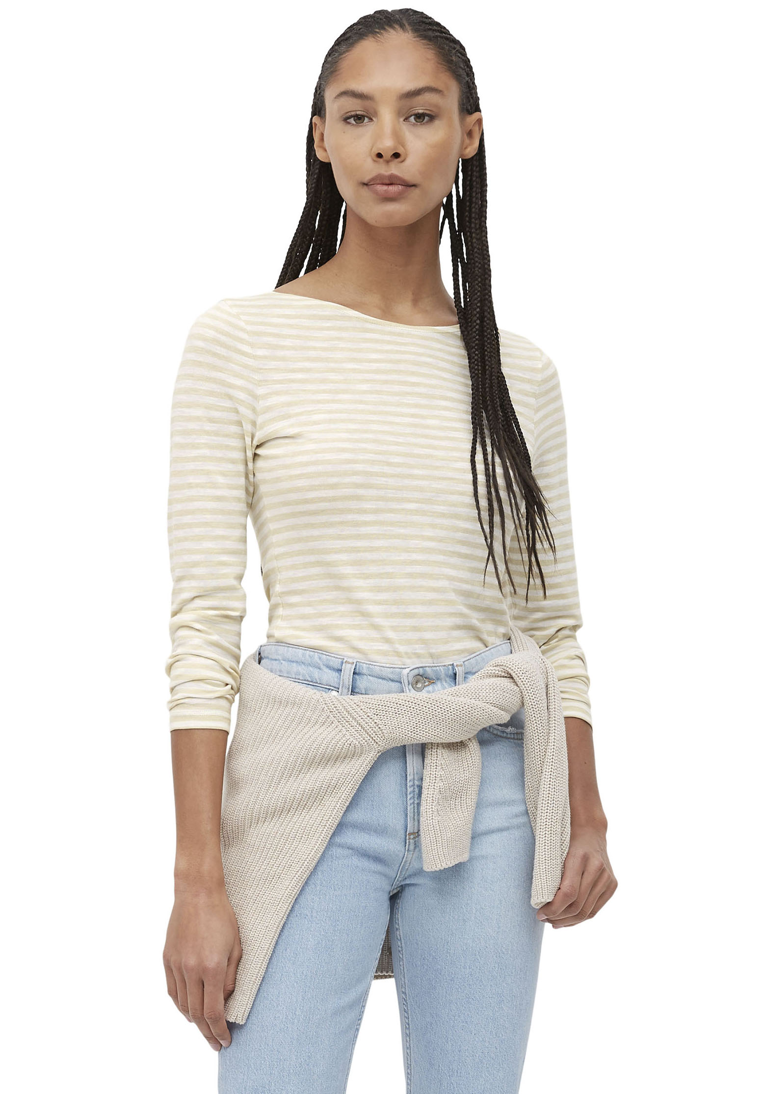Marc O'Polo Langarmshirt, mit leichtem U-Boot-Ausschnitt Marc O'Polo Langarmshirt, mit leichtem U-Boot-Ausschnitt von Marc O'Polo