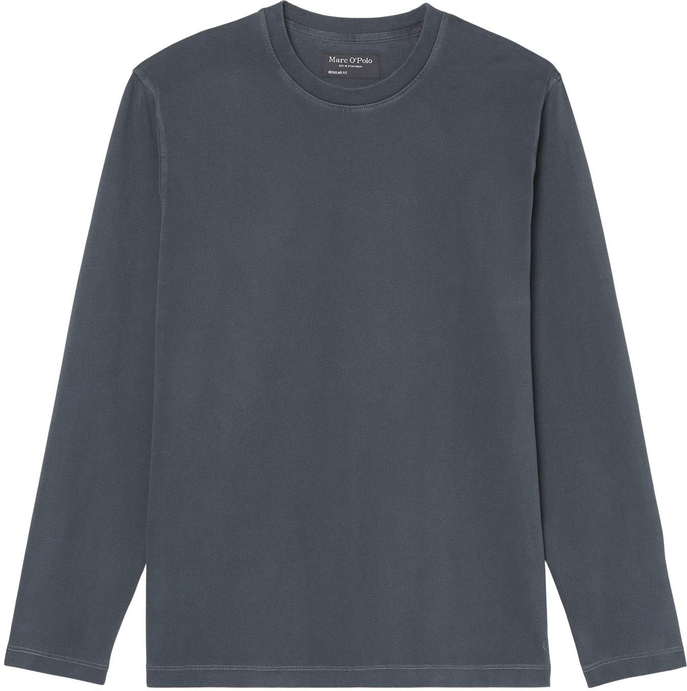 Marc O'Polo Langarmshirt »T-shirt, long sleeve, crew neck, embroidery« von Marc O'Polo