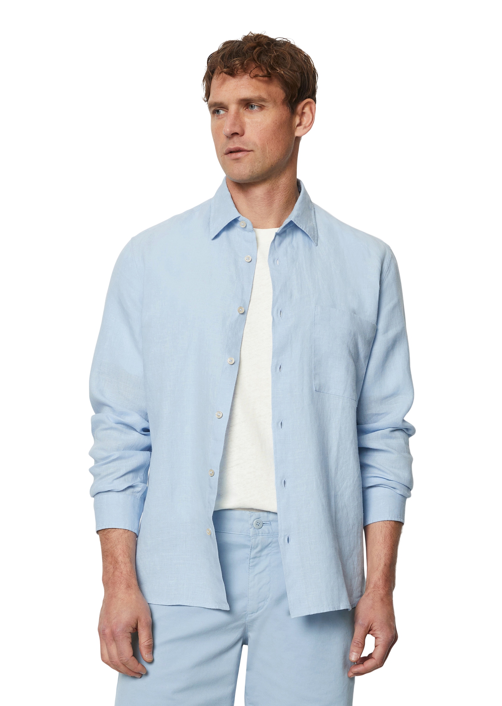 Marc O'Polo Leinenhemd, im klassisch cleanen Look Marc O'Polo Leinenhemd, im klassisch cleanen Look von Marc O'Polo