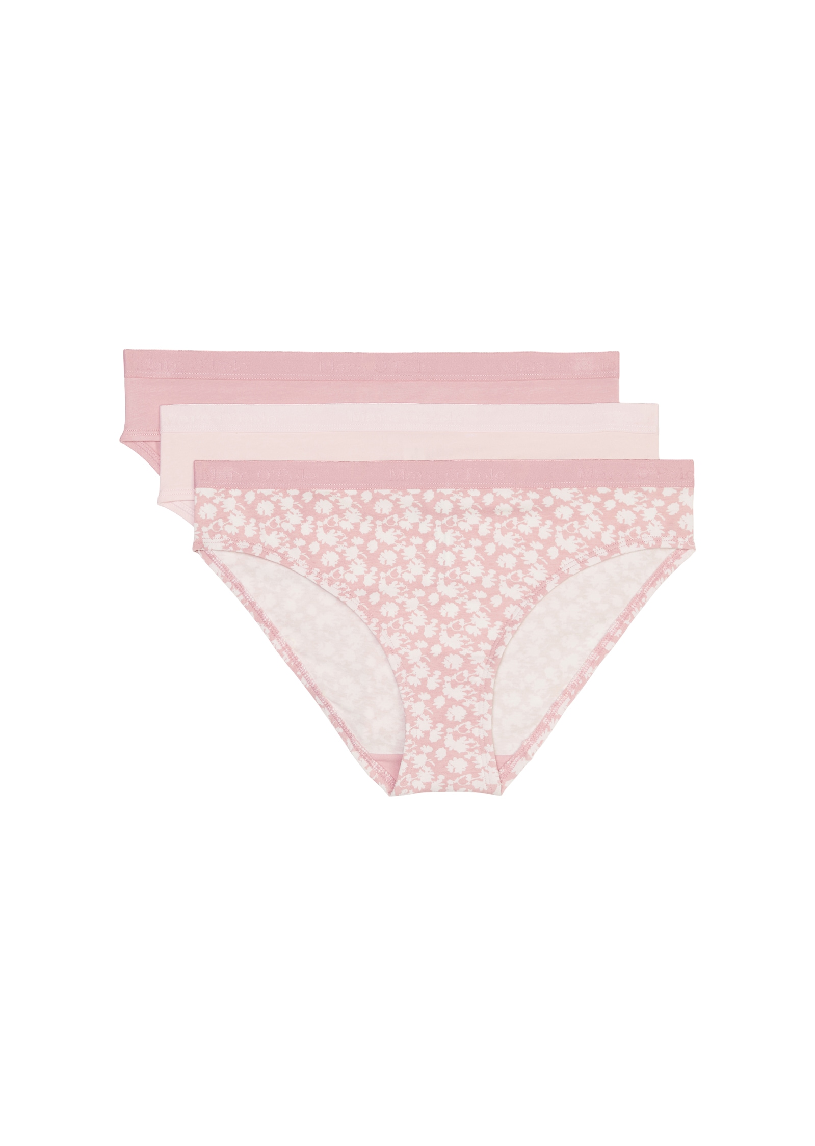 Marc O'Polo Panty »Essentials«, (3er Pack), mit elastischem Bund mit Logo von Marc O'Polo