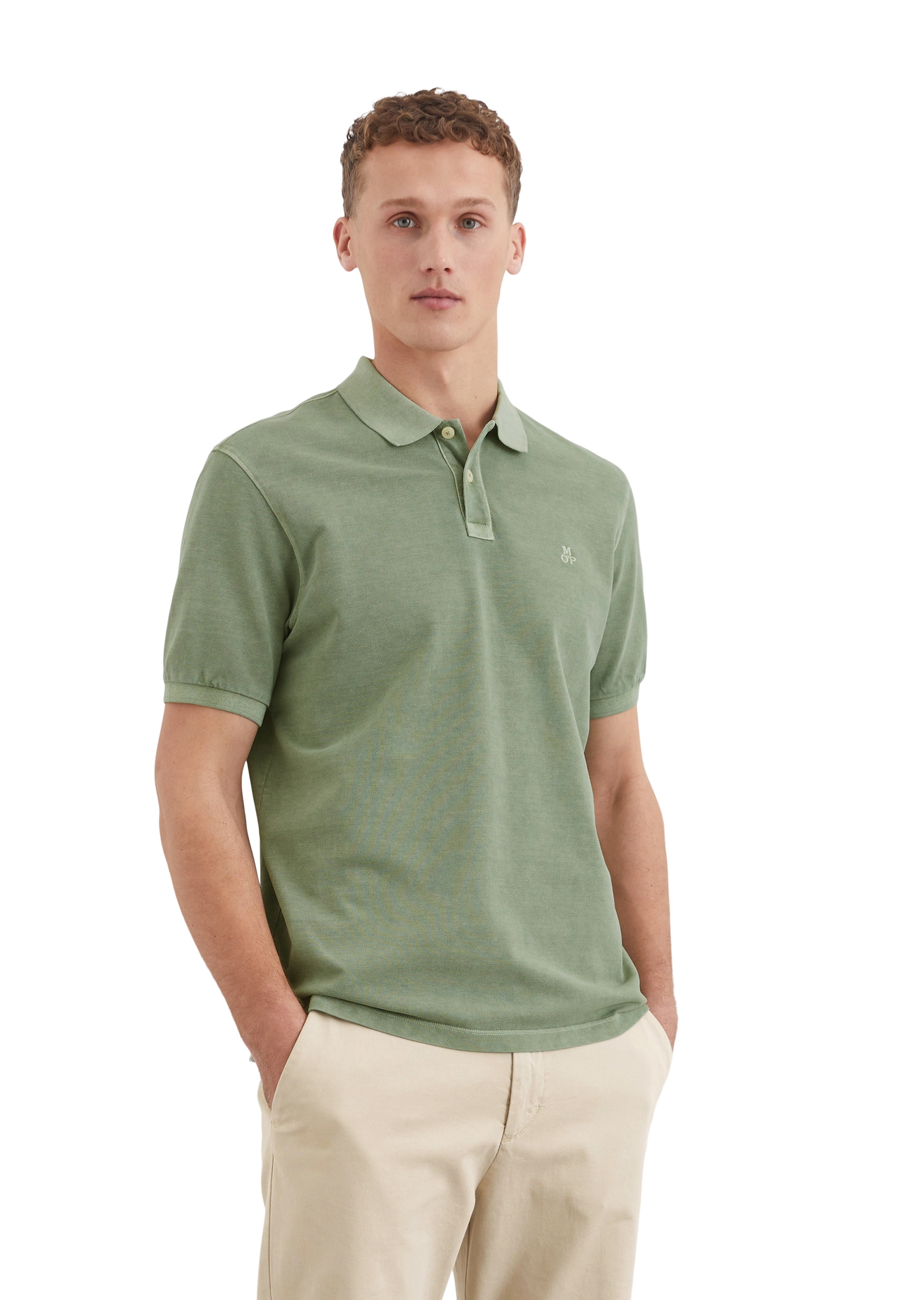 Marc O'Polo Poloshirt, aus Pique von Marc O'Polo