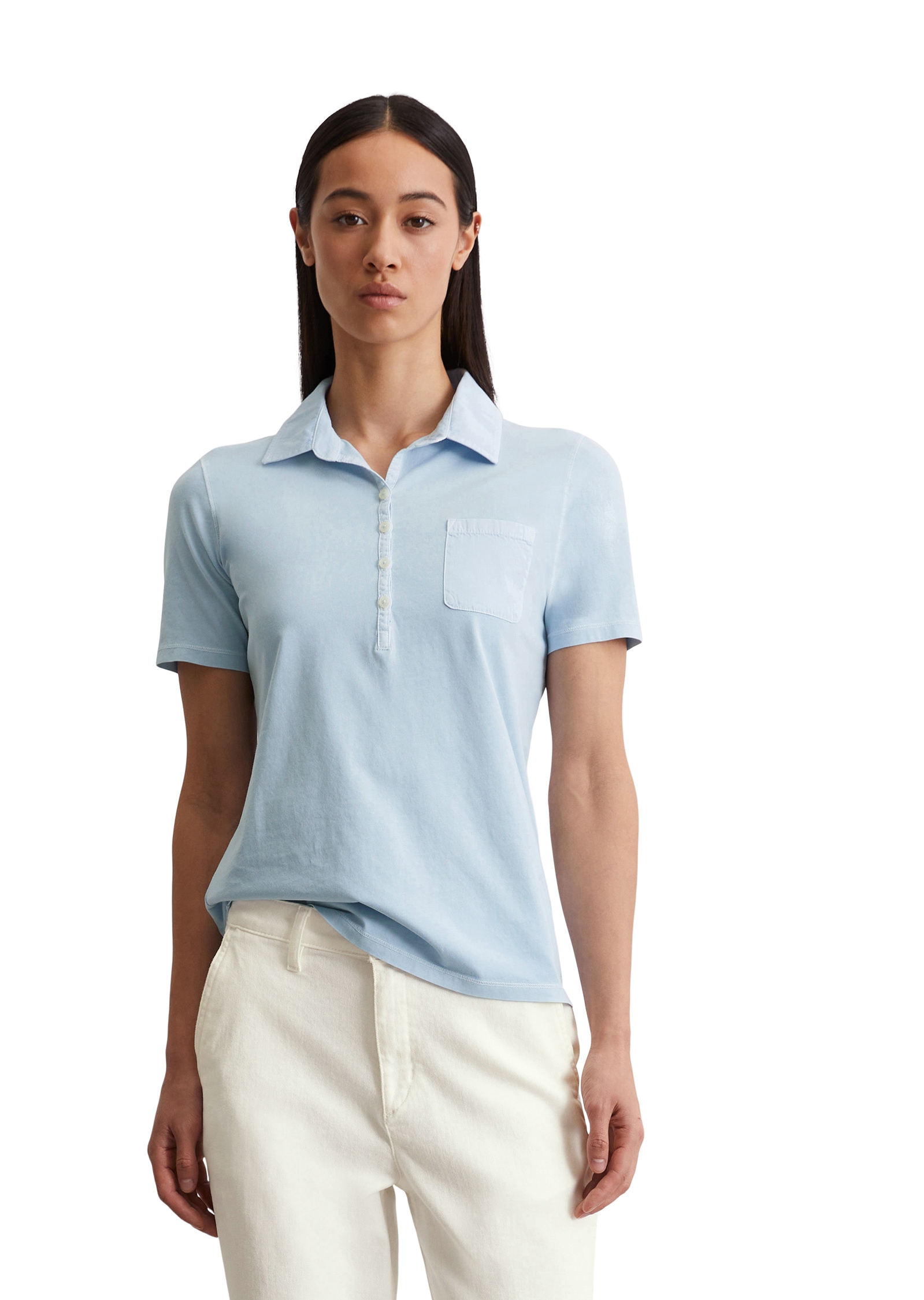 Marc O'Polo Poloshirt, in überwaschener Optik Marc O'Polo Poloshirt, in überwaschener Optik von Marc O'Polo