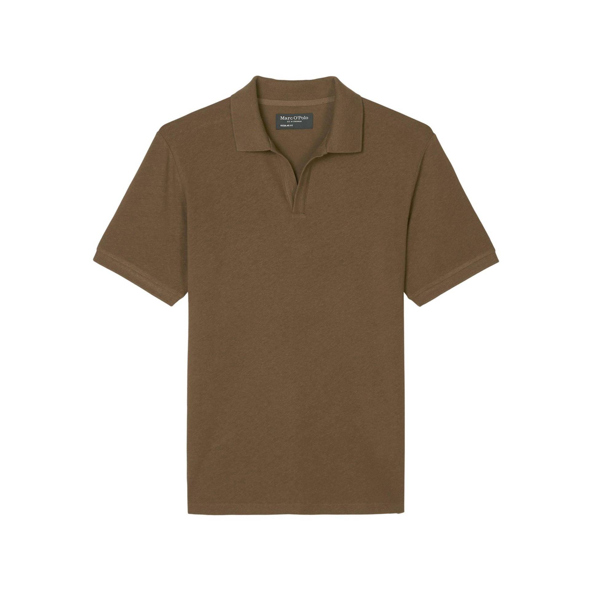 Poloshirt, Kurzarm Herren Braun S von Marc O'Polo