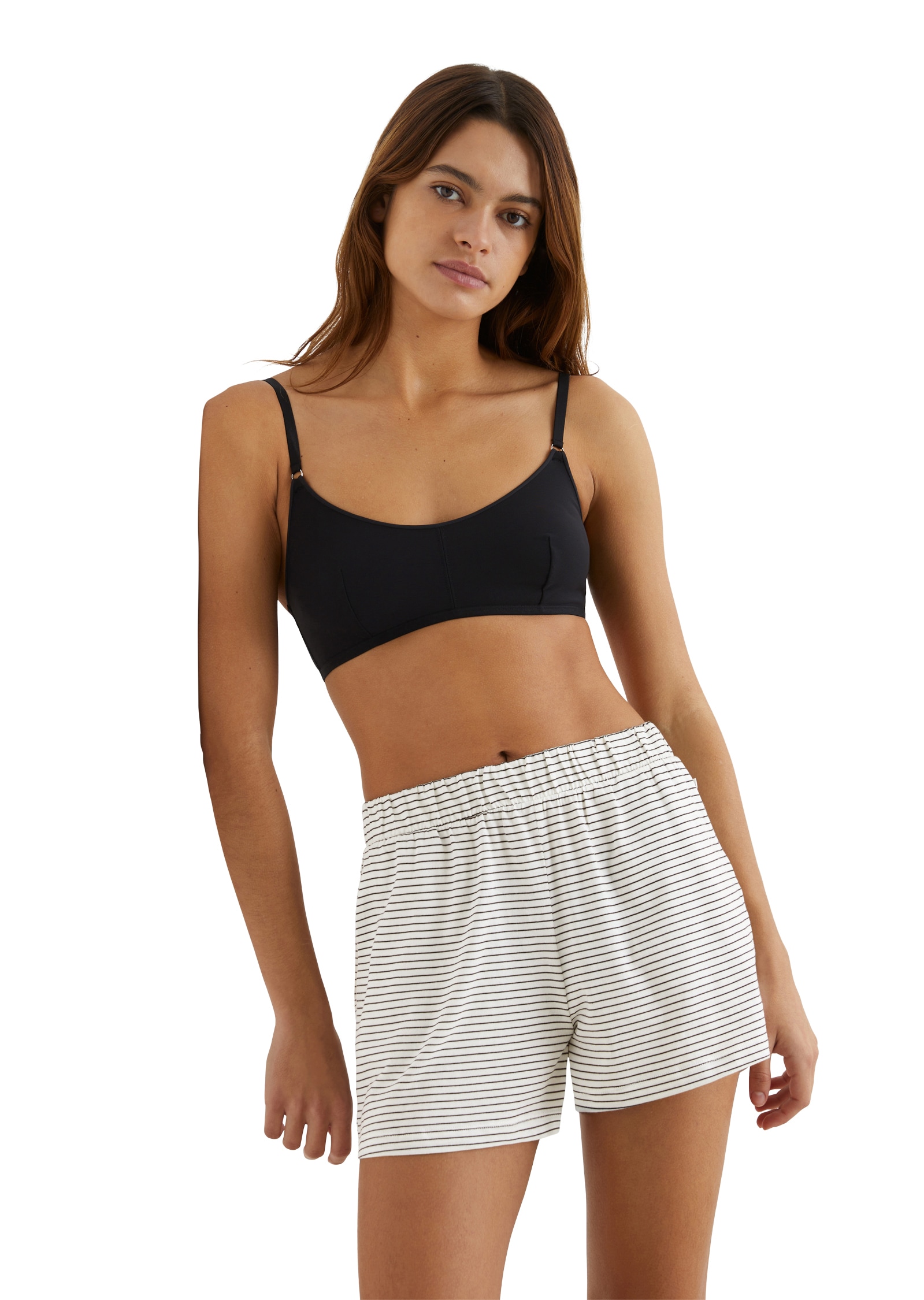 Marc O'Polo Shorts »Mix N Match Jersey«, Elastischer Bund, seitliche Eingrifftaschen von Marc O'Polo