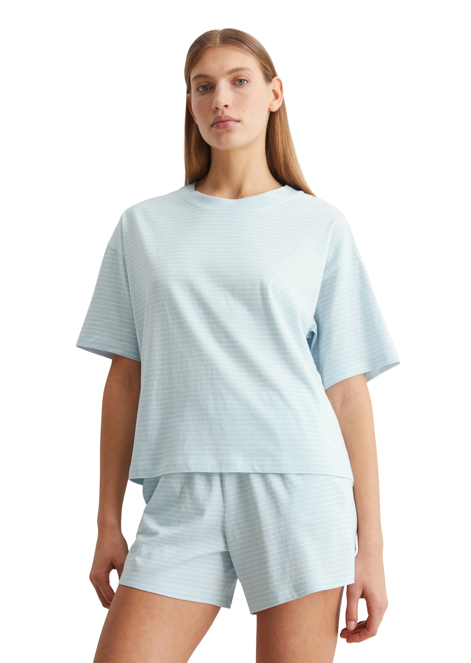 Marc O'Polo Shorty »Mix & Match Cotton«, (2 tlg.), mit fein gestreiftem Design von Marc O'Polo