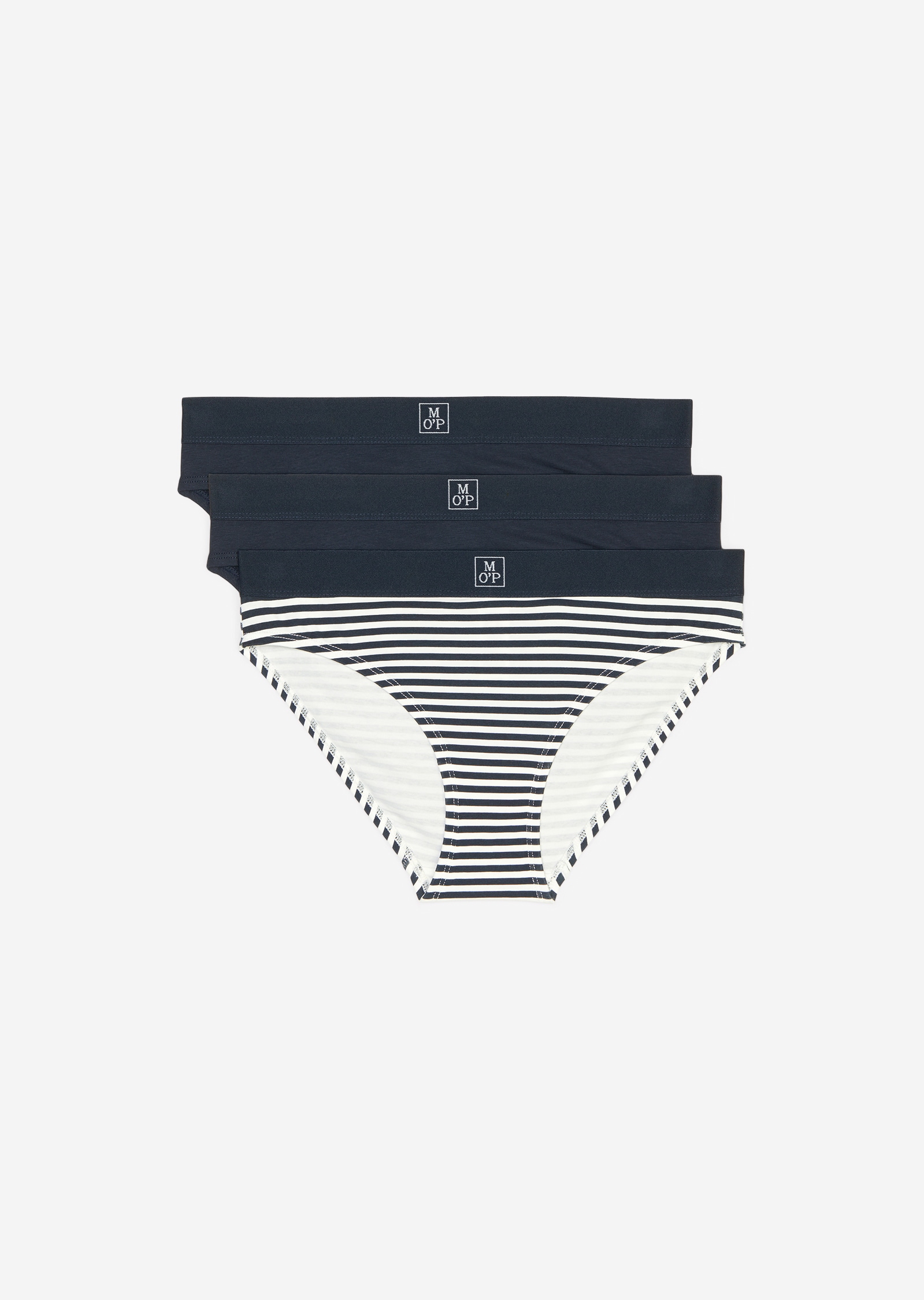 Marc O'Polo Slip, (3er Pack), mit stilvollem Streifendesign von Marc O'Polo