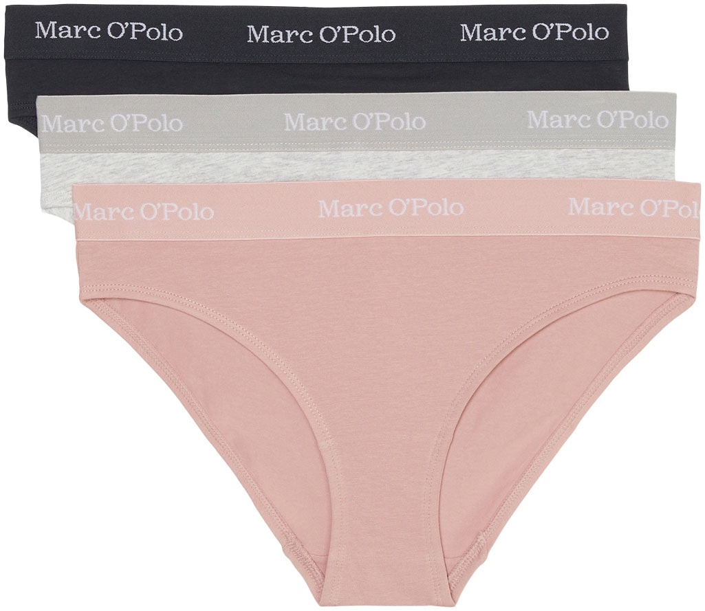 Marc O'Polo Slip, (3er Pack), mit breitem, elastischem Logobund von Marc O'Polo