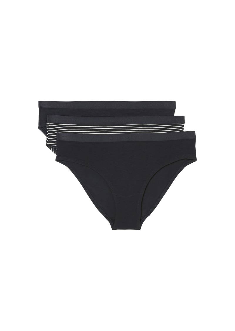 Marc O'Polo Slip »Essentials«, (3er Pack), Elastischer Bund mit Logo von Marc O'Polo