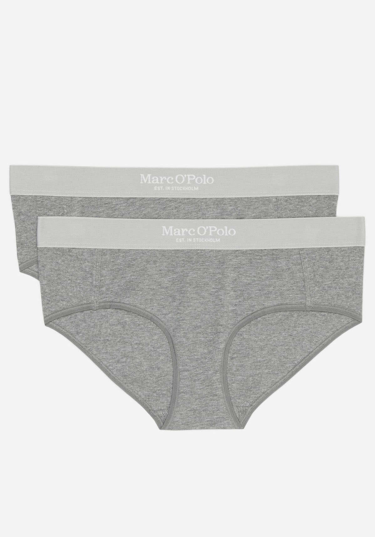 Marc O'Polo Panty, (2er Pack), elastischer Bund mit kontrastfarbenem Logo von Marc O'Polo