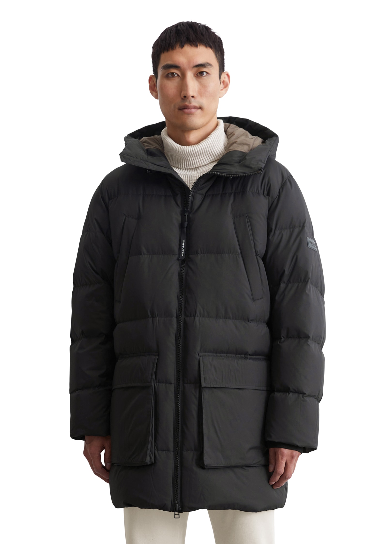 Marc O'Polo Winterjacke, mit Kapuze, mit Kapuze und vielen Details Marc O'Polo Winterjacke, mit Kapuze, mit Kapuze und vielen Details von Marc O'Polo