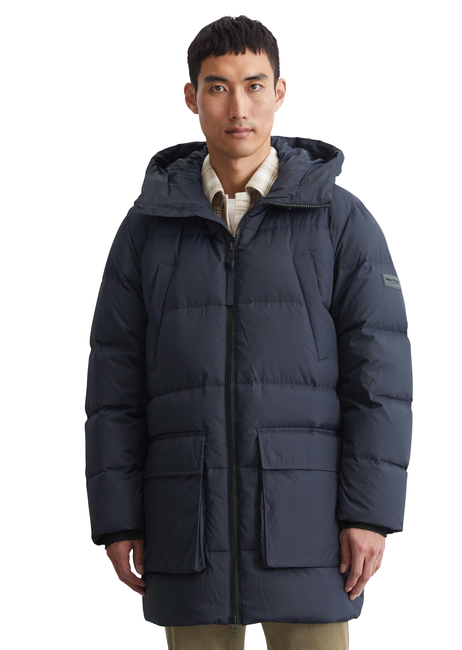Marc O'Polo Winterjacke, mit Kapuze, mit Kapuze und vielen Details Marc O'Polo Winterjacke, mit Kapuze, mit Kapuze und vielen Details von Marc O'Polo