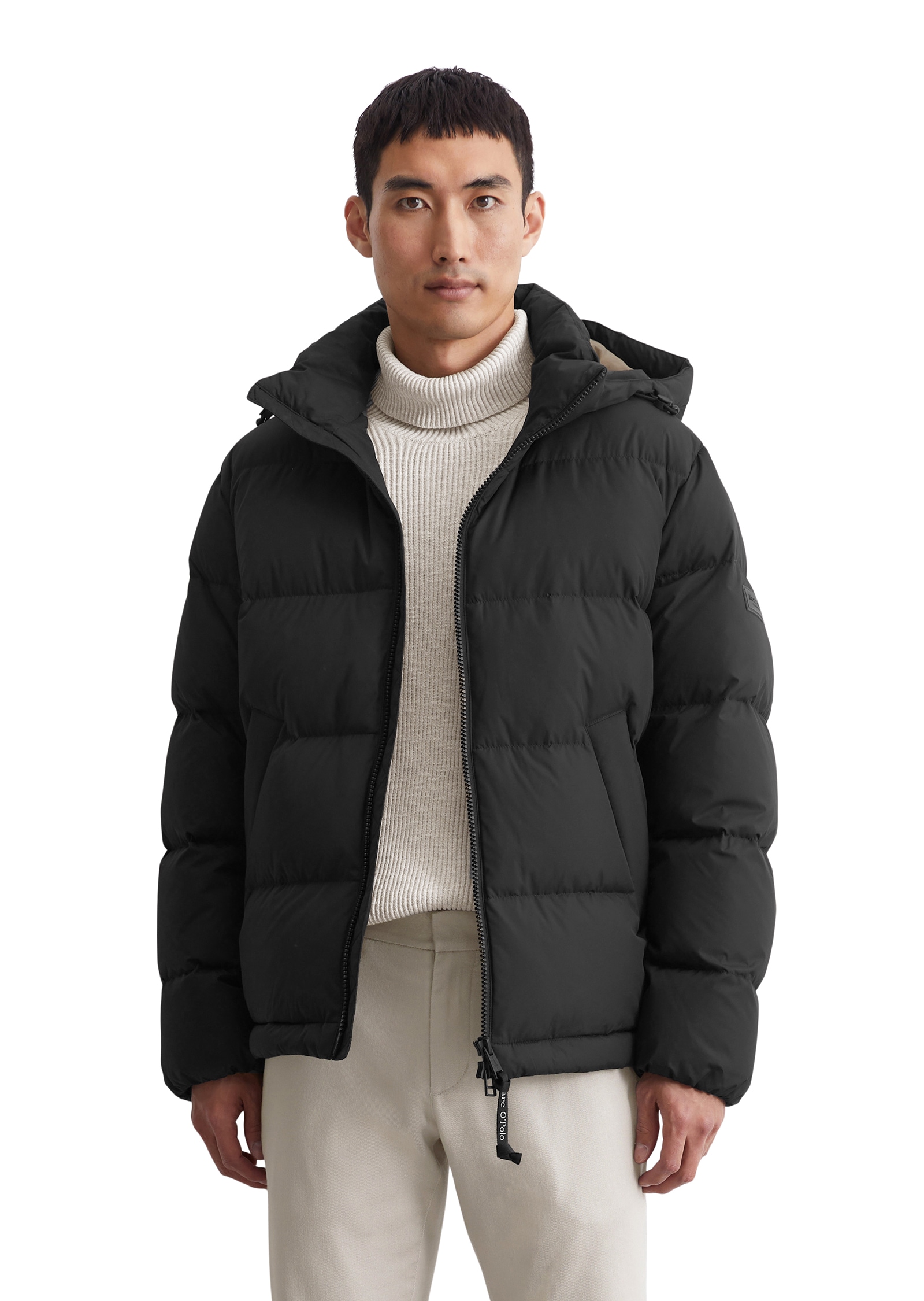 Marc O'Polo Winterjacke, mit Kapuze, mit Kapuze und vielen Details Marc O'Polo Winterjacke, mit Kapuze, mit Kapuze und vielen Details von Marc O'Polo