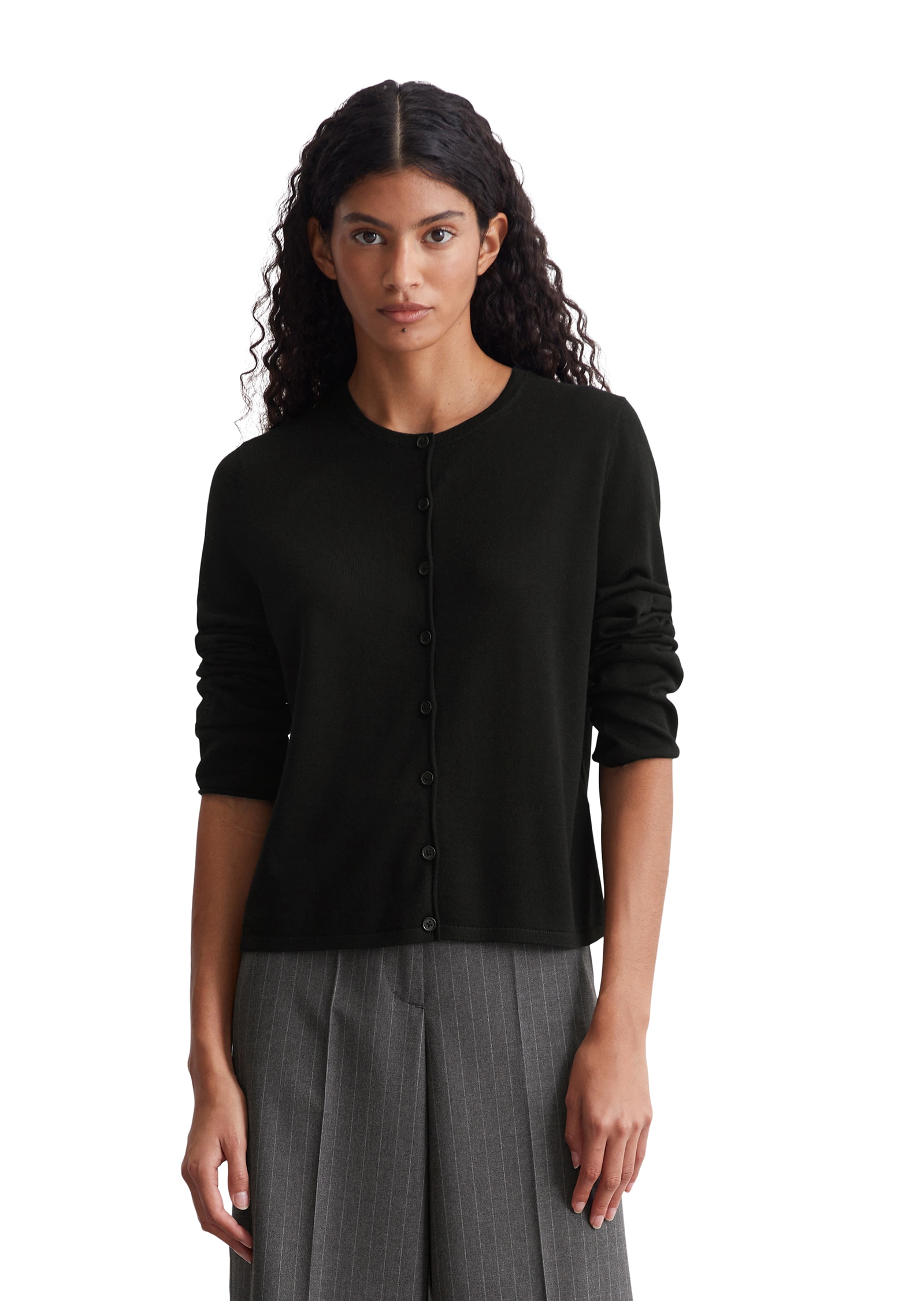 Marc O'Polo Strickjacke, mit durchgehender Knopfleiste Marc O'Polo Strickjacke, mit durchgehender Knopfleiste von Marc O'Polo