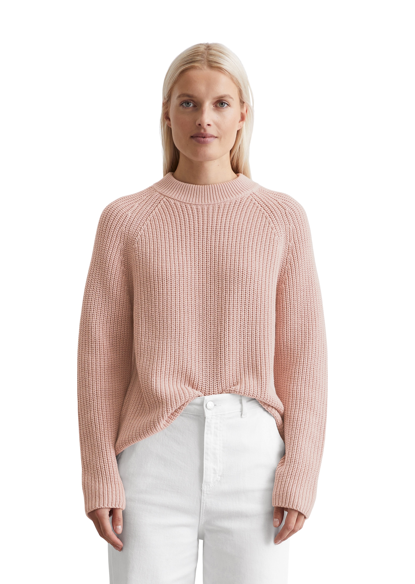 Marc O'Polo Strickpullover, im klassisch-eleganten Halbpatentmuster designt von Marc O'Polo