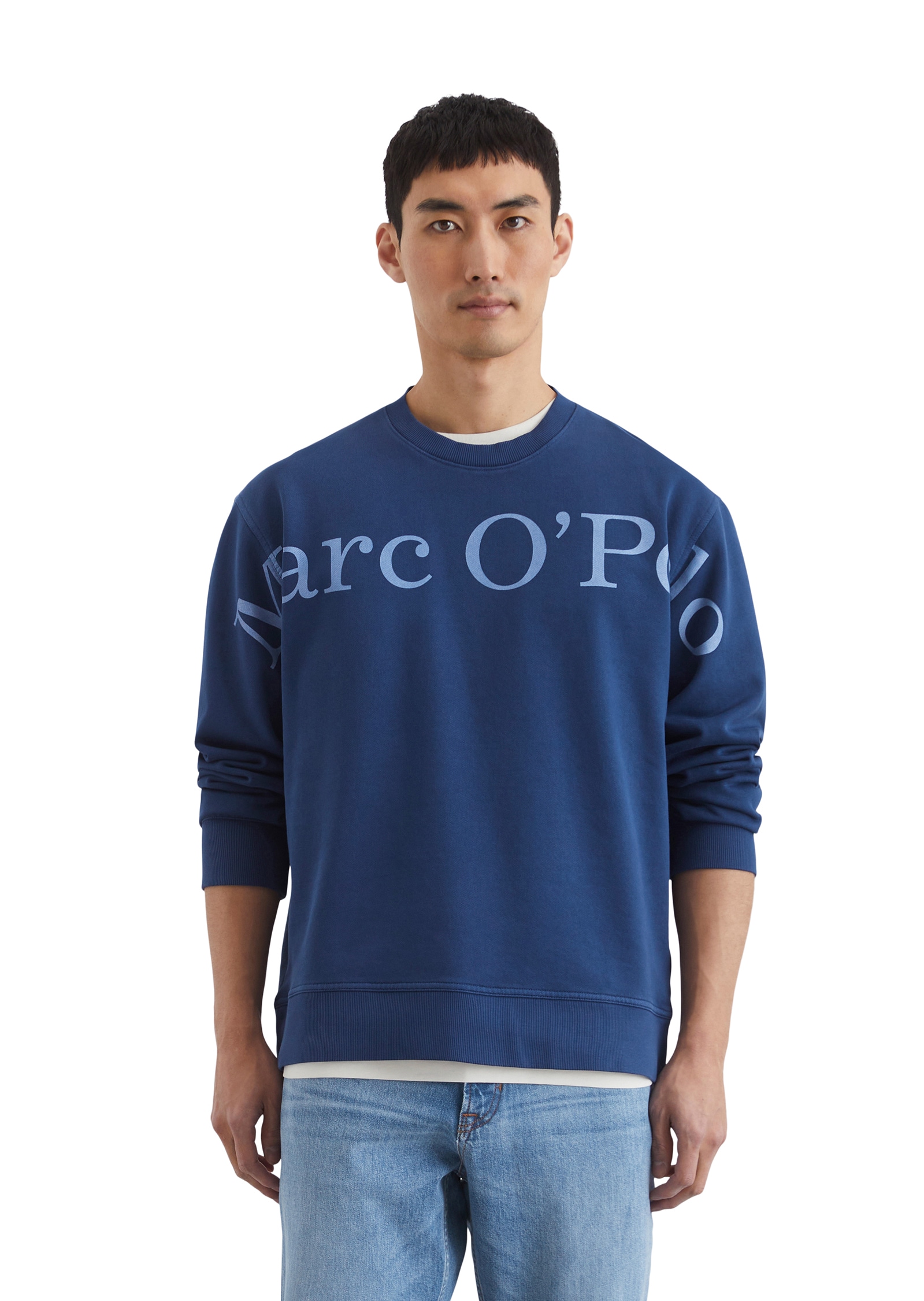 Marc O'Polo Sweatshirt, grossen Logoprint auf der Brust Marc O'Polo Sweatshirt, grossen Logoprint auf der Brust von Marc O'Polo
