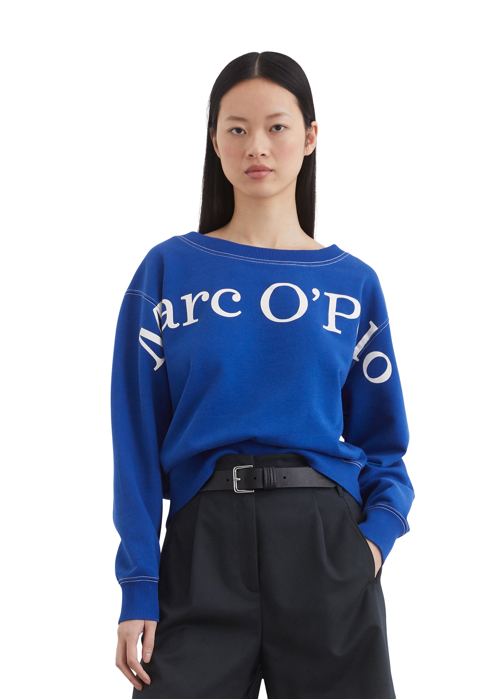 Marc O'Polo Sweatshirt »gecroppte Form« von Marc O'Polo