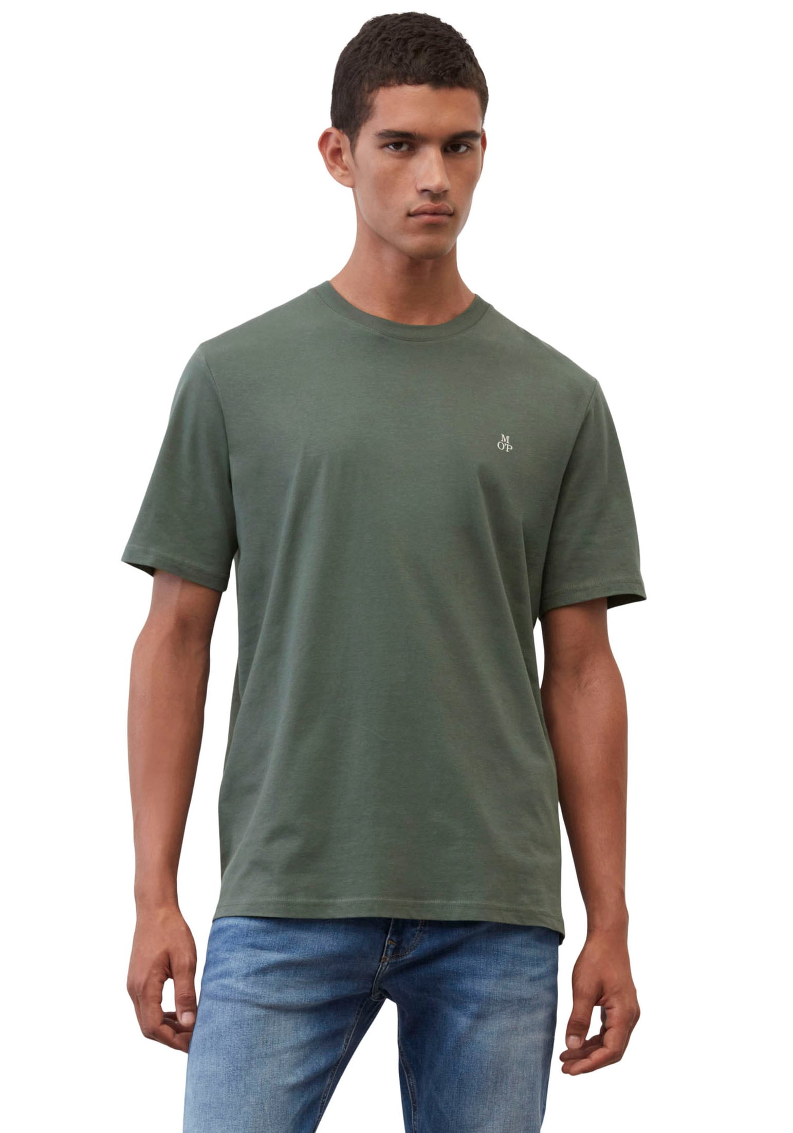 Marc O'Polo T-Shirt, Logo-T-Shirt aus Bio-Baumwolle Marc O'Polo T-Shirt, Logo-T-Shirt aus Bio-Baumwolle von Marc O'Polo