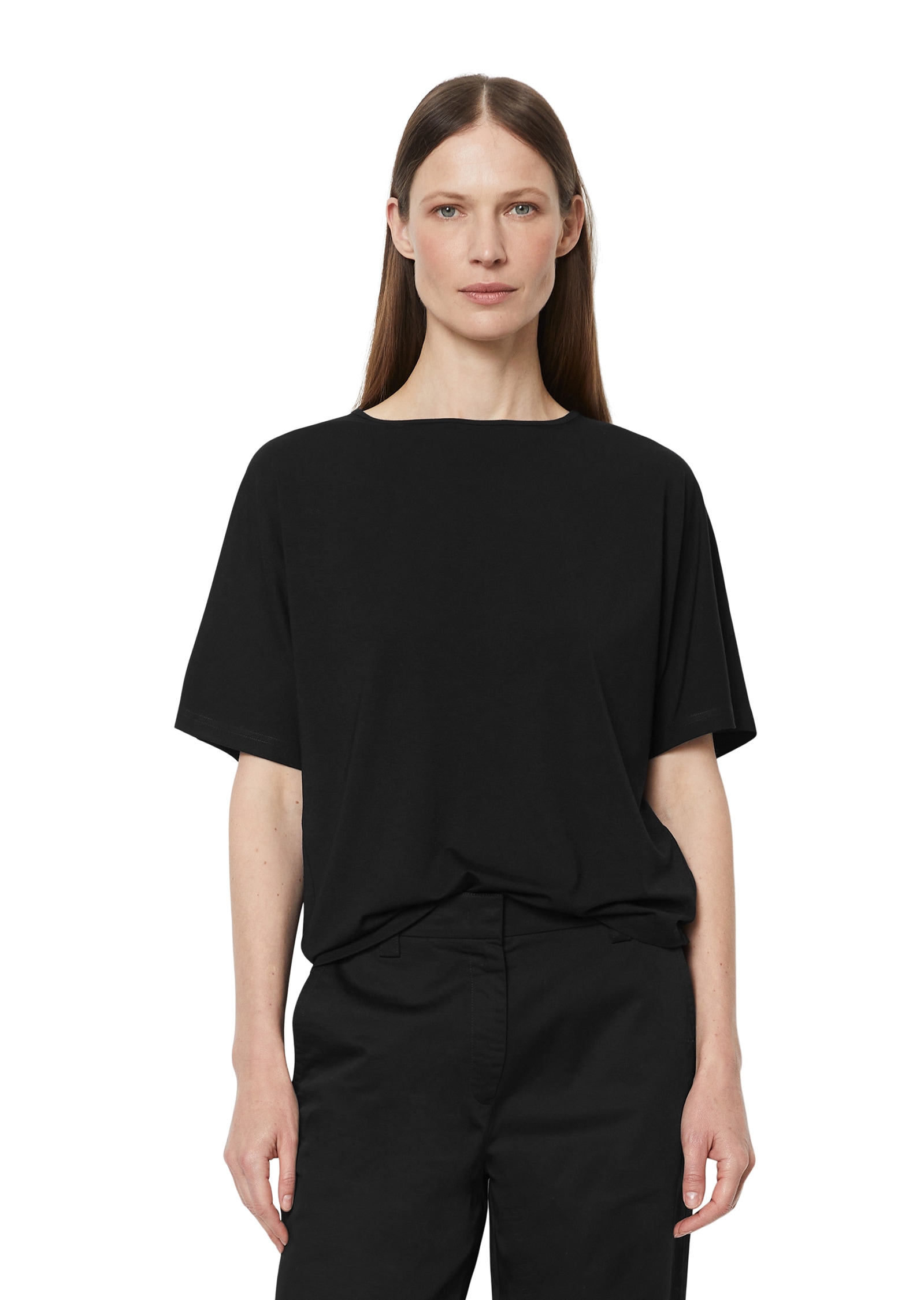 Marc O'Polo T-Shirt, Verkürzte Länge Marc O'Polo T-Shirt, Verkürzte Länge von Marc O'Polo