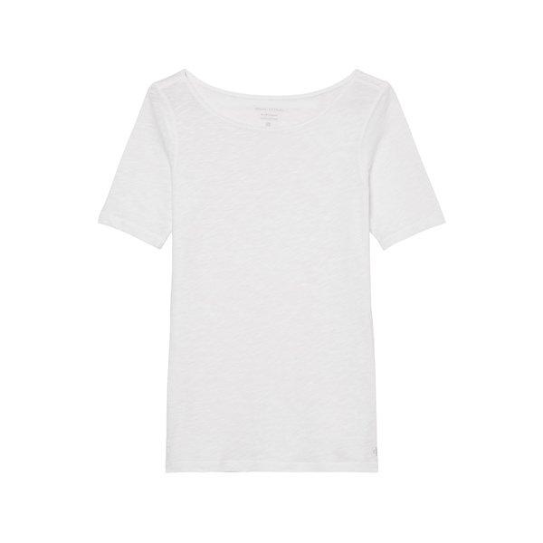 T-shirt, Kurzarm Damen Weiss  XXS von Marc O'Polo