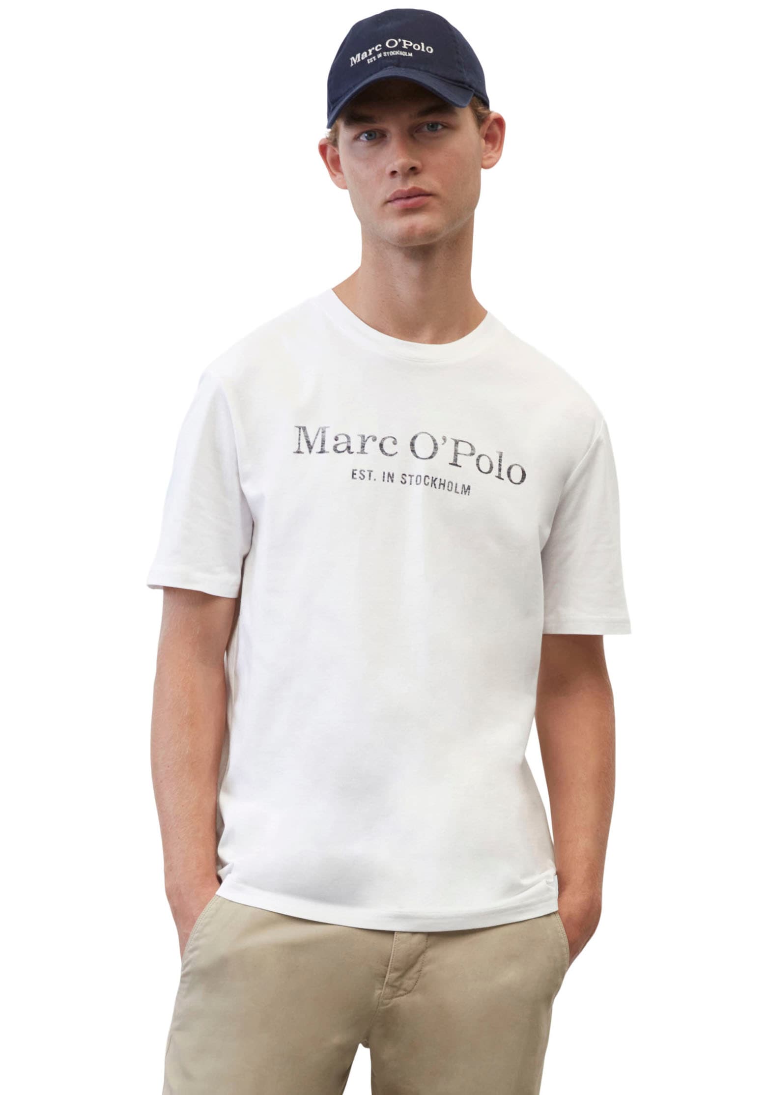 Marc O'Polo T-Shirt, klassisches Logo-T-Shirt Marc O'Polo T-Shirt, klassisches Logo-T-Shirt von Marc O'Polo