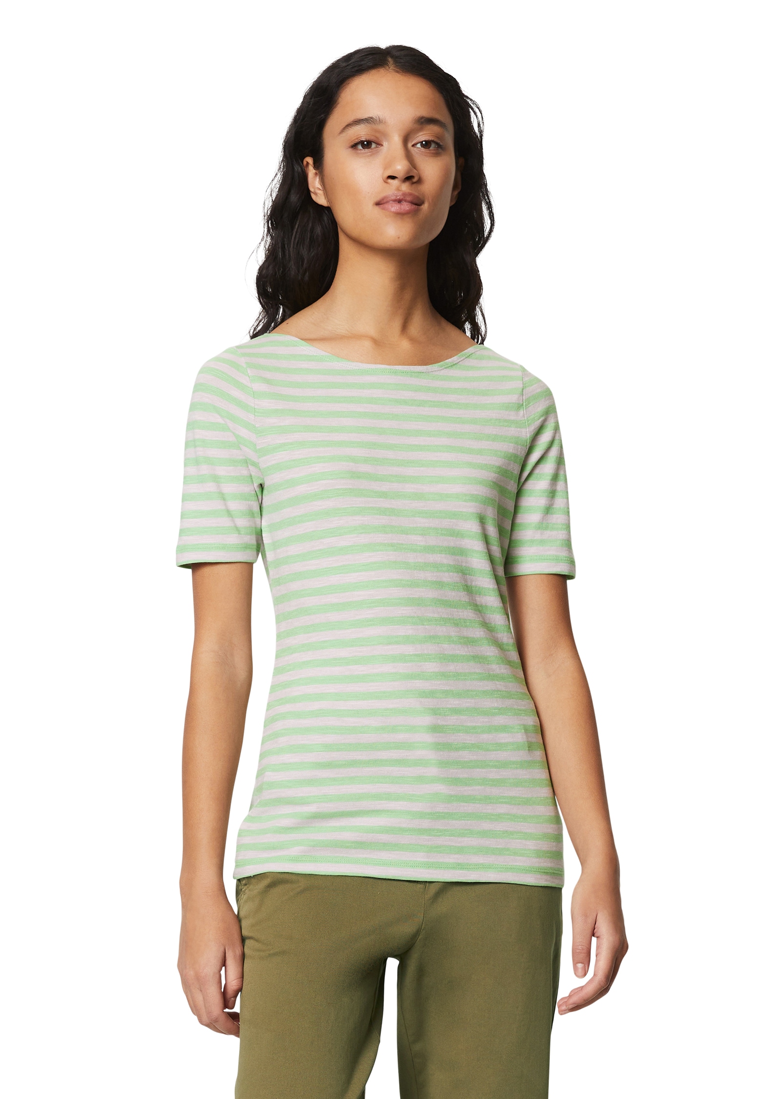 Marc O'Polo T-Shirt, mit feinen Streifen Marc O'Polo T-Shirt, mit feinen Streifen von Marc O'Polo